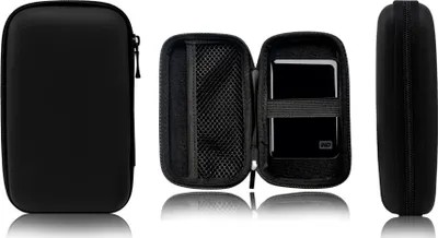 Produktbild von Xcessor S-Protectron Festplattentasche für 2.5" Festplatte. Schwarz