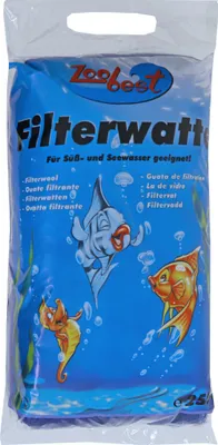 Productafbeelding van Zoobest Filterwatten Blauw 250 Gram