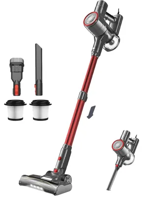 Zdjęcie produktu dla Odkurzacz przewodowy, filtr HEPA, moc 600 W, kolor czerwony, UE