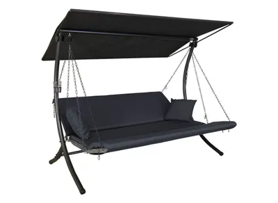 Produktbild von Hollywoodschaukel Luxus Zip anthrazit