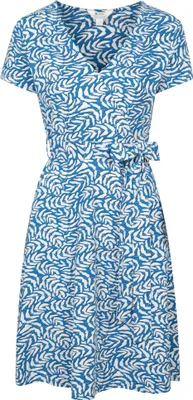 Image de Mountain Warehouse - Robe portefeuille "Santorini" pour femme MW4295 (34 FR) (Bleu vif)