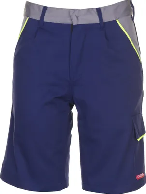 Produktbild von Größe L Herren Planam Visline Shorts marine gelb zink Modell 2473