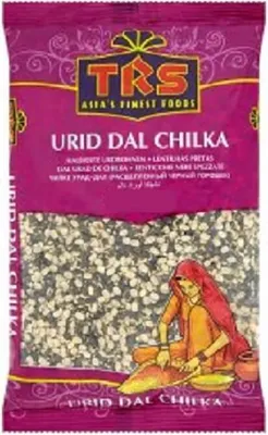 Produktbild von TRS - halbierte Urdbohnen Urid Dal Chilka Linsen 500gr