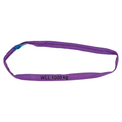 Produktbild von Rundschlinge WLL 1.000 kg, Länge: 1,5 m, Umfang: 3 m, violett von PETEX