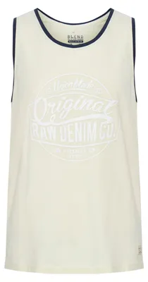 Produktbild von BLEND BHWalex Herren Tank Top Sport-Shirt Muscle-Shirt mit Print 100% Baumwolle Regular fit