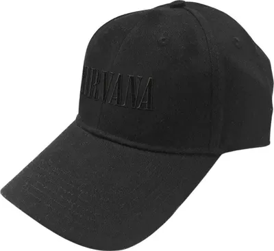 Produktbild von Nirvana Text Logo Deckel Black