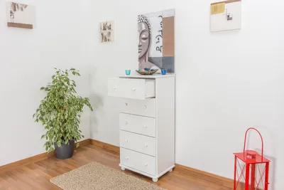 Produktbild von Kommode mit Schubladen Vollholz 60 cm