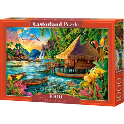 Immagine prodotto di CASTORLAND Puzzle dell'isola tropicale 1000 pezzi