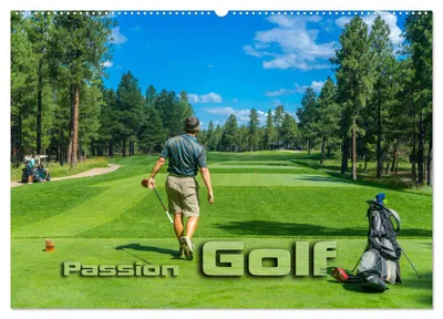 Produktbild von Passion Golf (Wandkalender 2027 DIN A2 quer), CALVENDO Monatskalender