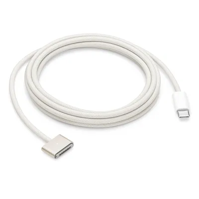 Produktbild von Original Apple USB-C auf MagSafe 3 Kabel 2m MW633ZM/A A2363 Starlight