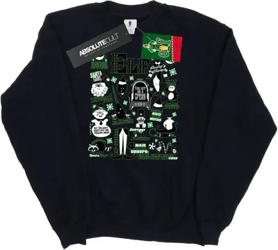 Immagine prodotto di Elf - Felpa da donna BI5586 (XL) (Nero)
