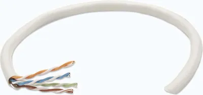 Zdjęcie produktu dla Kabel instalacyjny Intellinet skrętka Cat6 UTP drut SOHO CCA 305m, szary