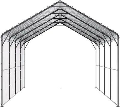 Immagine prodotto di SucceBuy 12' x 20' carport in metallo, robusto riparo esterno per auto e barche