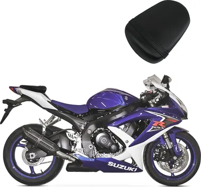 Produktbild von Soziussitz für Suzuki GSX-R 750 / 600 08-10 Beifahrersitz schwarz