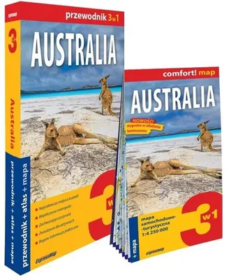 Immagine prodotto di Australia 3w1 przewodnik + atlas + mapa