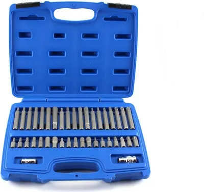 Produktbild von ToolTech 10204 Bitsatz 40-tlg C.V. im Aufbewahrungskoffer