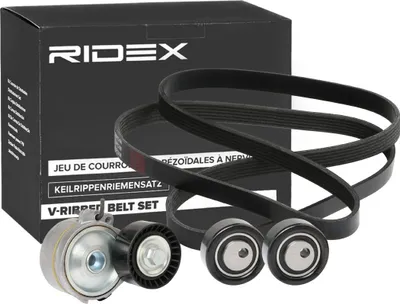 Produktbild von RIDEX 542R0860 Keilrippenriemensatz passend für PEUGEOT 206 Schrägheck (2A/C)
