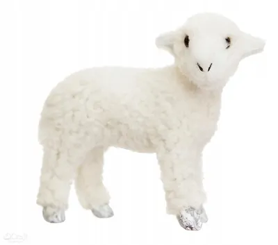 Produktbild von DpCraft Schaf Deko 7,5 cm Figur weiß Dekoration