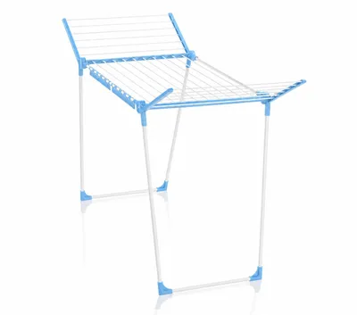 Produktbild von Wäscheständer, Standtrockner, 150 Solid, Trockenlänge 15 m, klappbar, für Unterwäsche, Kleidung