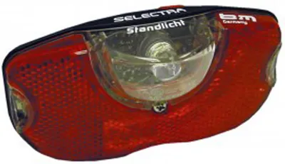 Obrázek produktu pro Zadní dynamo světlo Busch & Müller Selectra Plus, černé, 80 mm