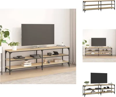 Immagine prodotto di mobile TV vidaXL rovere Sonoma 160x30x50 cm materiale a base di legno - Mobili TV