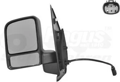 Produktbild von Van Wezel Außenspiegel links beheizbar für Ford Tourneo Transit Connect