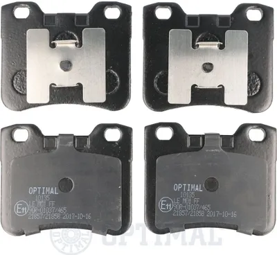 Produktbild von OPTIMAL Bremsbeläge Satz Vorne Bremsklötze passend für PEUGEOT 106 II Schrägheck (1A, 1C) BP-10135