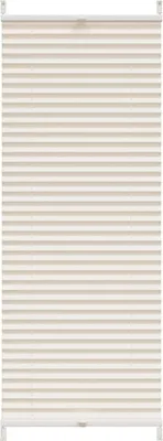 Produktbild von vidaXL Plissee Faltrollo Rollo Plisseerollo 40x100cm Creme