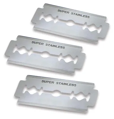 Imagen del producto de Cuchillas de acero inoxidable para el modelo 95947. Cantidad: 200 unidades.