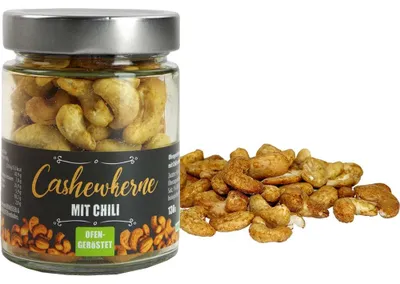 Cashewkerne mit Chili BIO