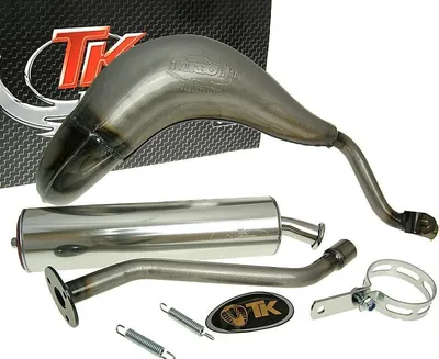 Produktbild von TurboKit Auspuff Bufanda R mit Zulassung kompatibel mit CPI SX50, SM50