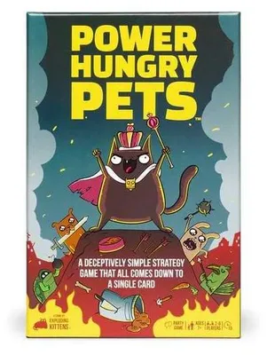 Obrázok produktu pre Asmodee Power Hungry Pets, Kartová hra, 7 rok / roky