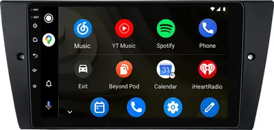 Obrázok produktu pre Android autorádio 9 palcov 128 GB pre BMW radu 3 E90 (2005–2011) s CarPlay a Android Auto navigáciou a Bluetooth