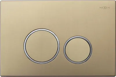 Image de FenixButton 05 or affleurant /compatible avec Geberit Sigma UP300 et UP320/ (600504)