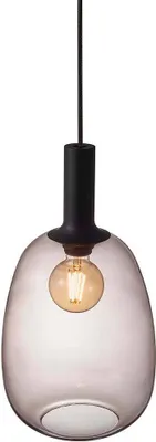 Produktbild von Hängelampe Rauchglas Nordlux Alton 23 messing, schwarz E27