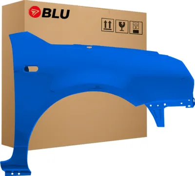 Produktbild von BLU Kotflügel Passend für Volkswagen Lupo LW5Z Rechts Blau JazzBlau | 1998-2005 | Vorderseite Vorne | Lackiert | Einbaufertig