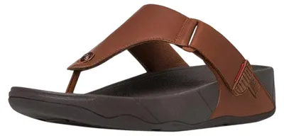 Obrázok produktu pre FitFlop – "Trakk II", pánske plážové sandále, koža, model HD287 (47 EU), tmavohnedá farba, Obrázok generovaný UI
