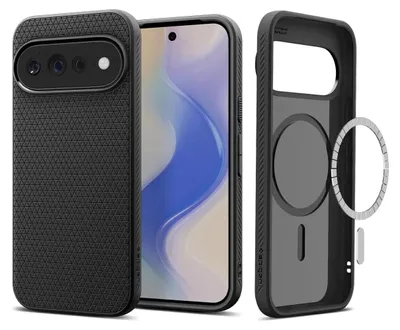 Produktbild von Spigen Liquid Air (Mag Fit), Cover, Google, Pixel 11 Pro XL, 17,3 cm (6.8"), Schwarz