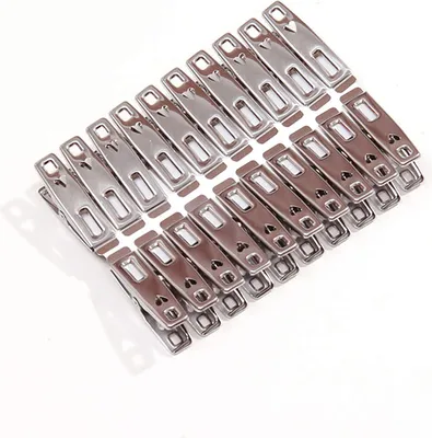 Produktbild von 80 Stück Edelstahlclips
