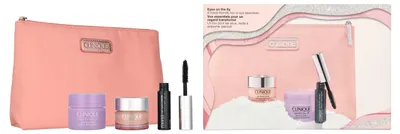 Produktbild von All About Eyes Gel-Creme 15 ml / Take The Day Off Reinigungsbalsam 15 ml / High Impact Mascara 3,5 ml / Clinique All About Eyes Set