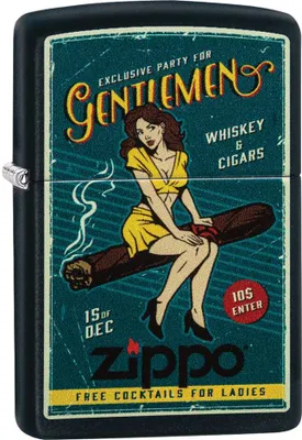 Produktbild von Zippo Benzin-Feuerzeug Cigar Girl, unbefüllt