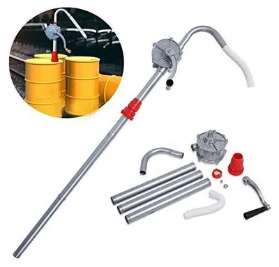 Imagen del producto de Bomba de aceite manual, bomba de palanca rotativa, 29 l/min para diésel y gasolina