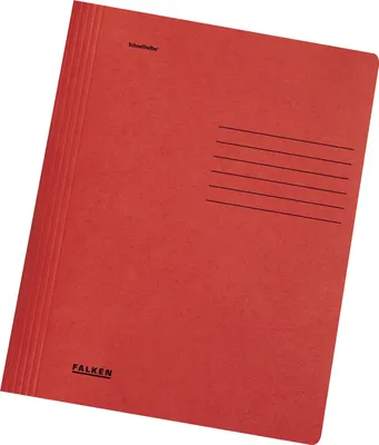 Image de Falken Schnellhefter 26001232 A4 Karton rot