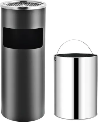 Produktbild von Standaschenbecher 30 L Stahl Grau