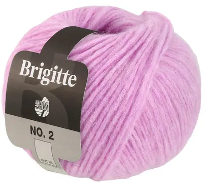 Produktbild von Lana Grossa BRIGITTE NO. 2 Wolle 50 g 140 m Alpaka Baumwolle Strickgarn Farbe 063 - Flieder