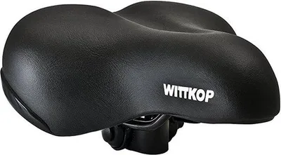 Produktbild von Famanu Fahrradsattel Komfortabel und weich - Schwarz