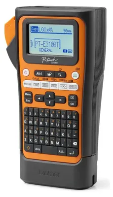 Immagine prodotto di Brother PT-E310BTVP Stampante per etichette a trasferimento termico 180 x 180 DPI 20 mm/sec Con e senza fili HSE/TZe Bluetooth QWERTY