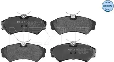 Produktbild von MEYLE 025 201 2419 Bremsbeläge Vorne für VW Transporter IV Bus (70B, 70C, 7DB, 7DK, 70J, 70K, 7DC, 7DJ) Transporter IV Kastenwagen