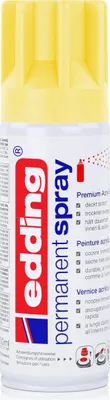 Produktbild von EDDING Permanent Spray 5200 pastellgelb seidenmatt 200ml