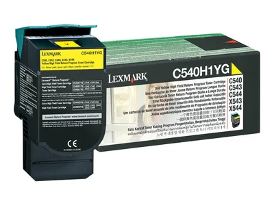 Produktbild von Rückgabe-Toner / Gelb / 2000 Seiten / für C54x, X54x